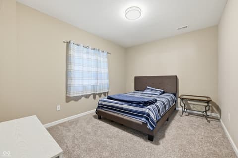 Bedroom at 7238 Silverwood Court, Indianapolis, IN