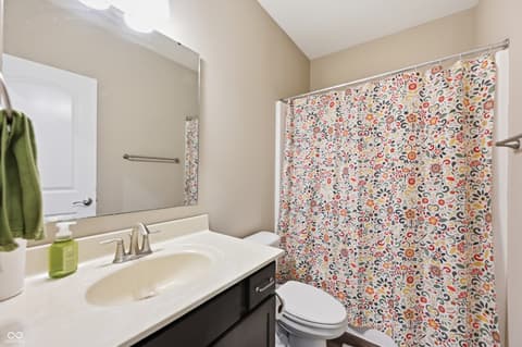 Bathroom at 7238 Silverwood Court, Indianapolis, IN