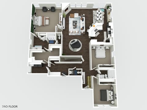 Floor Plan — 7238 Silverwood Court, Indianapolis, IN