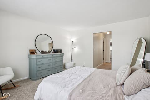 Bedroom at 5646 Fox Glove Lane, Indianapolis, IN