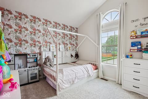 Bedroom at 5646 Fox Glove Lane, Indianapolis, IN