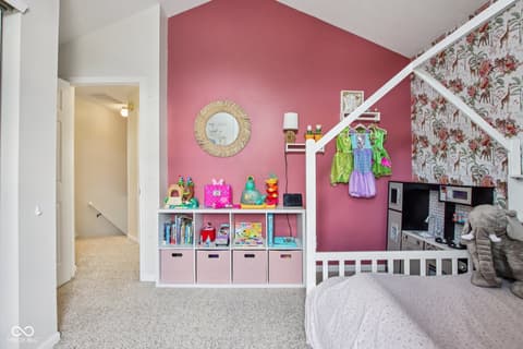 Bedroom at 5646 Fox Glove Lane, Indianapolis, IN