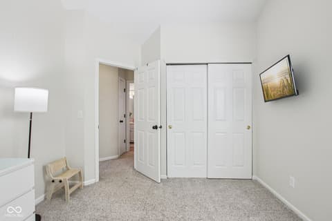 Bedroom at 5646 Fox Glove Lane, Indianapolis, IN