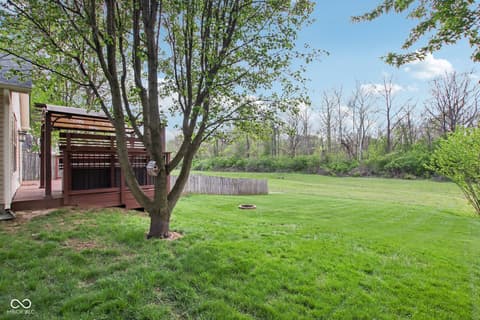 Yard at 5646 Fox Glove Lane, Indianapolis, IN