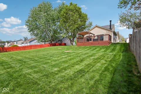 Yard at 5646 Fox Glove Lane, Indianapolis, IN