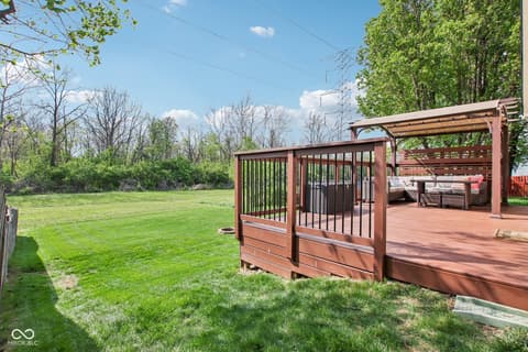 Yard at 5646 Fox Glove Lane, Indianapolis, IN