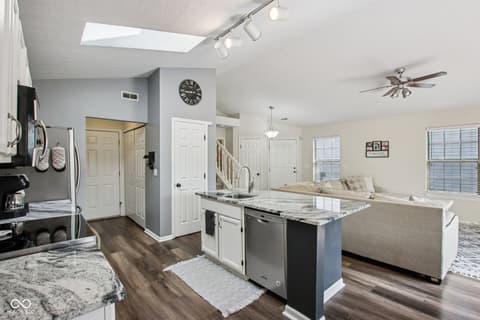 Kitchen at 5646 Fox Glove Lane, Indianapolis, IN