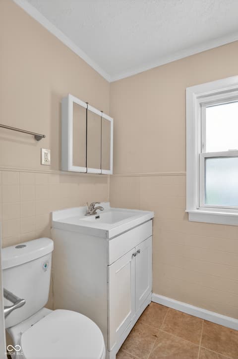 Bathroom at 3461 W 10th Street, Indianapolis, IN