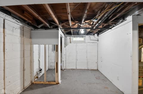 Basement at 3461 W 10th Street, Indianapolis, IN