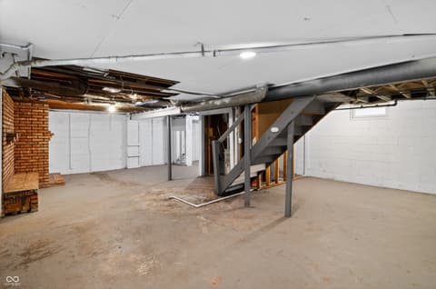 Basement at 3461 W 10th Street, Indianapolis, IN