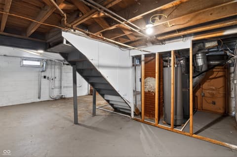 Basement at 3461 W 10th Street, Indianapolis, IN