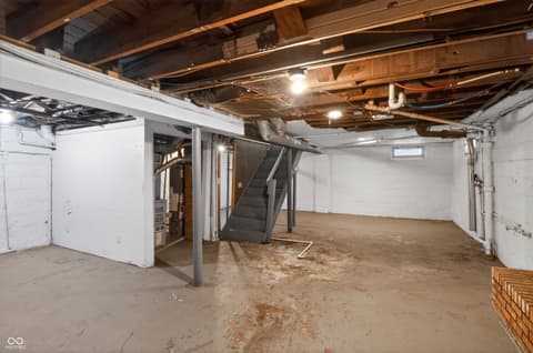 Basement at 3461 W 10th Street, Indianapolis, IN