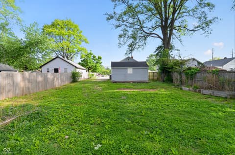 Yard at 3461 W 10th Street, Indianapolis, IN