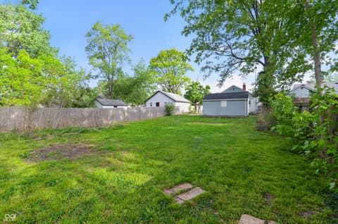 Yard at 3461 W 10th Street, Indianapolis, IN
