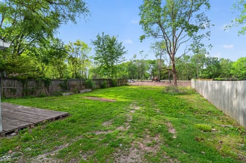 Yard at 3461 W 10th Street, Indianapolis, IN