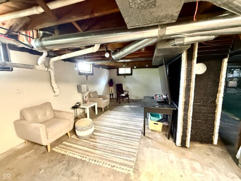 Basement at 539 E Washington Street, Morgantown, IN