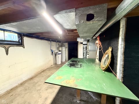 Basement at 539 E Washington Street, Morgantown, IN