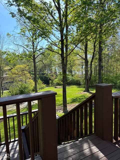 Outdoor living area at 8631 Bay Colony Drive, Indianapolis, IN