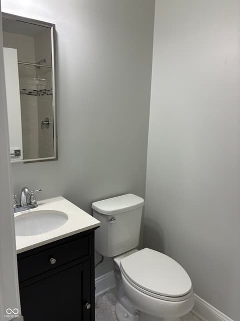 Bathroom at 8631 Bay Colony Drive, Indianapolis, IN