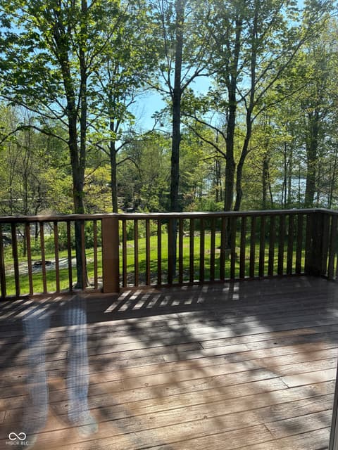 Outdoor living area at 8631 Bay Colony Drive, Indianapolis, IN