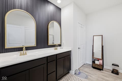 Bathroom at 2203 Gambel Lane, Danville, IN