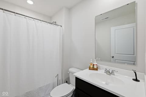 Bathroom at 2203 Gambel Lane, Danville, IN