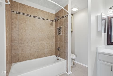Bathroom at 9884 Royce Drive, Indianapolis, IN