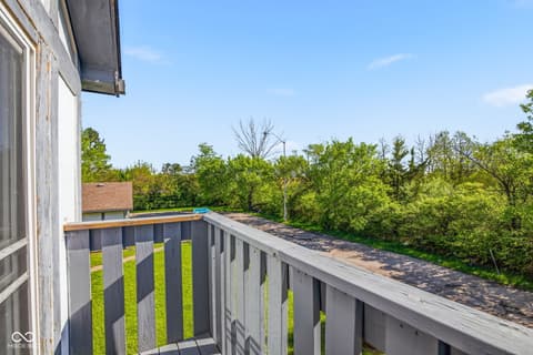 Balcony — 9884 Royce Drive, Indianapolis, IN
