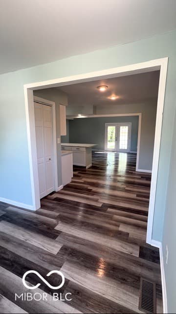 Living room at 1449 Biloxi Lane, Beech Grove, IN