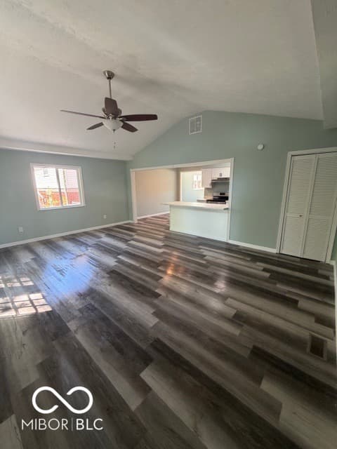 Living room at 1449 Biloxi Lane, Beech Grove, IN