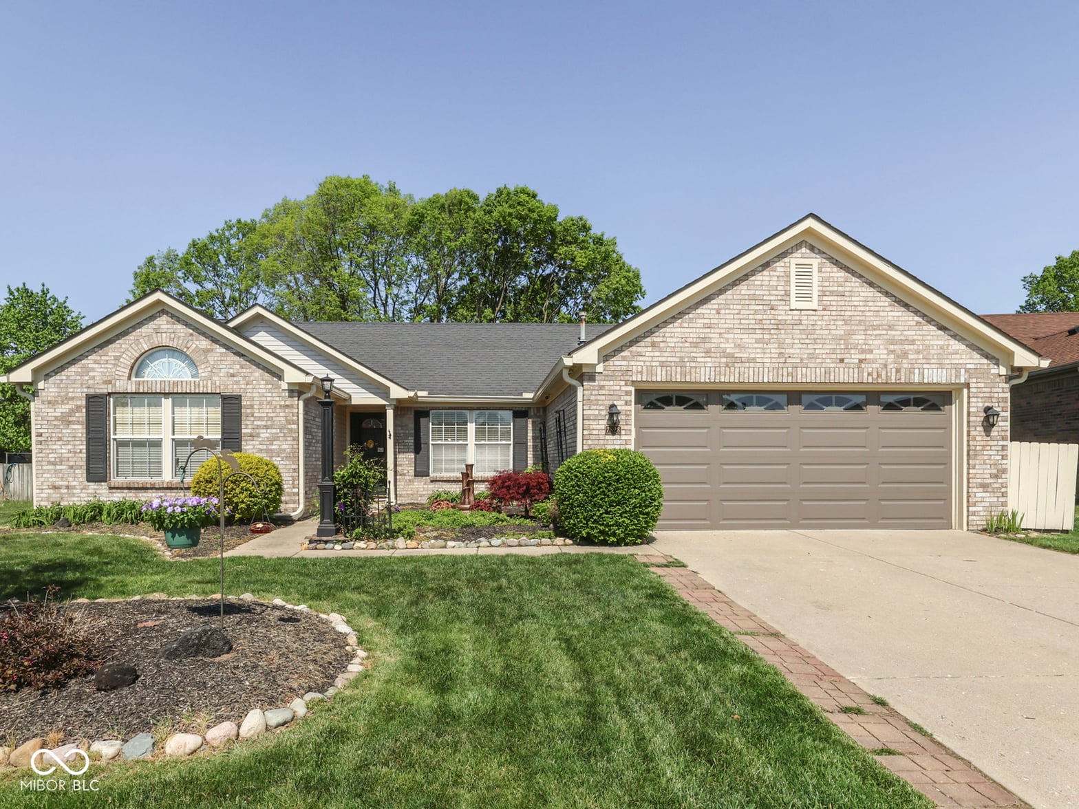 Front exterior at 7828 Lofton Court, Indianapolis, IN