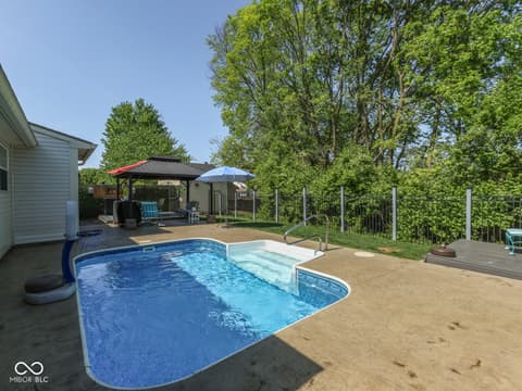 Pool at 7828 Lofton Court, Indianapolis, IN