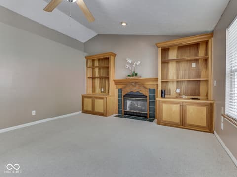 Living room at 7828 Lofton Court, Indianapolis, IN