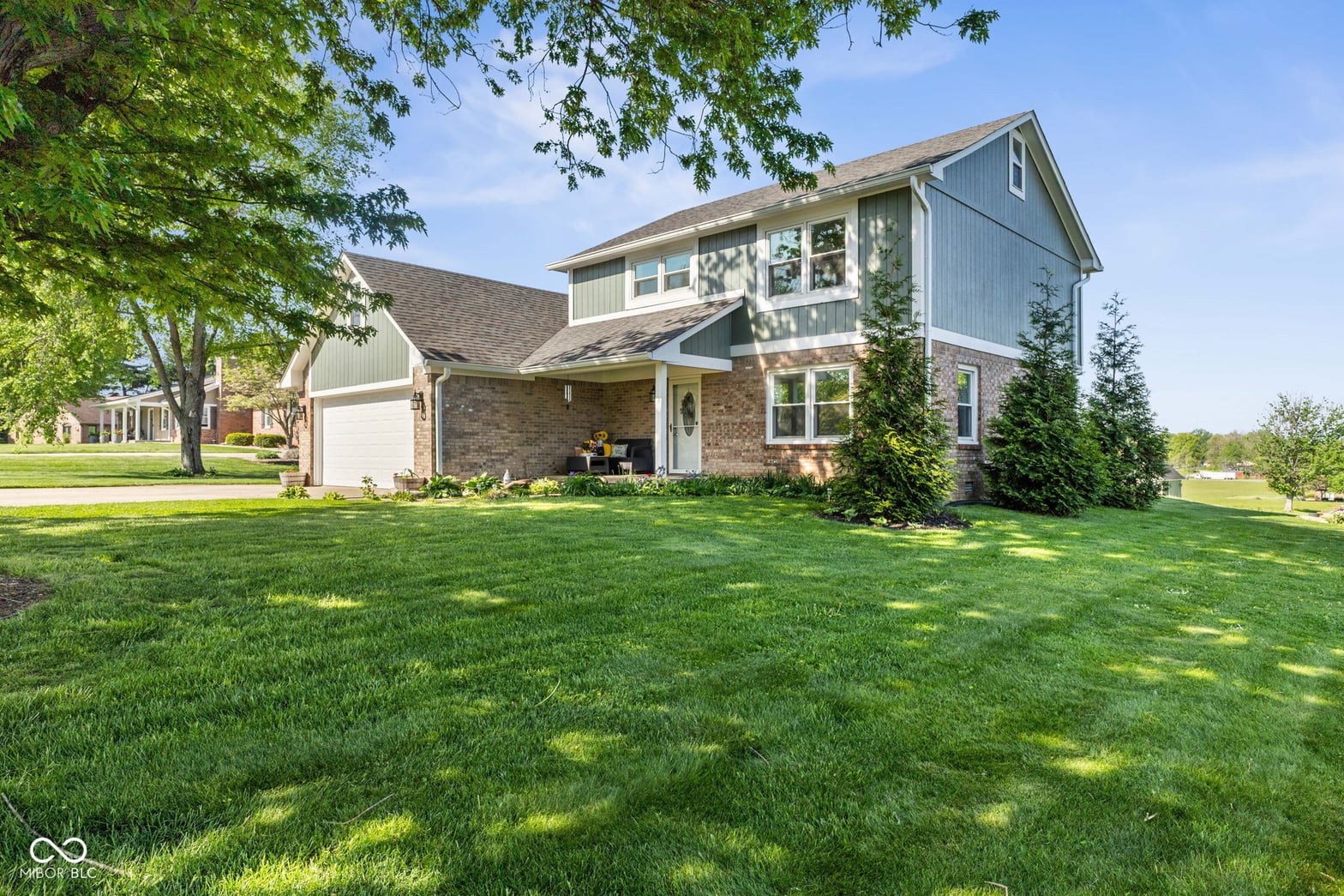 Front exterior at 13374 N Allison Drive, Camby, IN