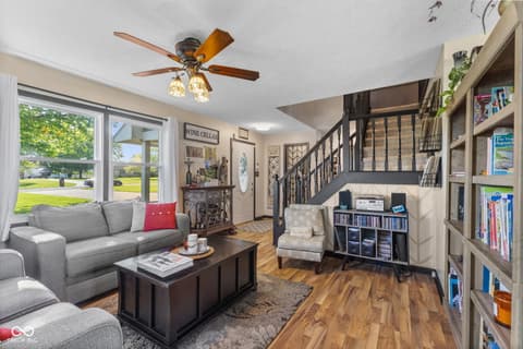 Living room at 13374 N Allison Drive, Camby, IN