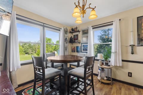Dining room at 13374 N Allison Drive, Camby, IN