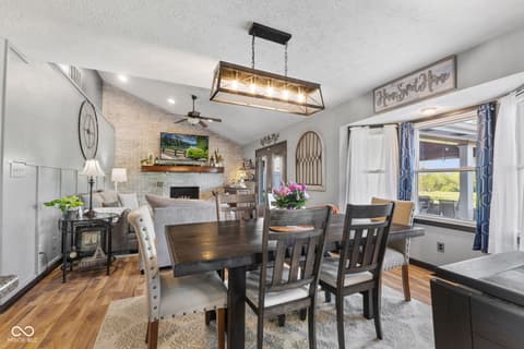 Dining room at 13374 N Allison Drive, Camby, IN