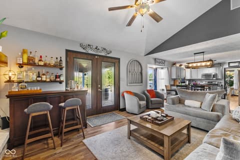 Living room at 13374 N Allison Drive, Camby, IN