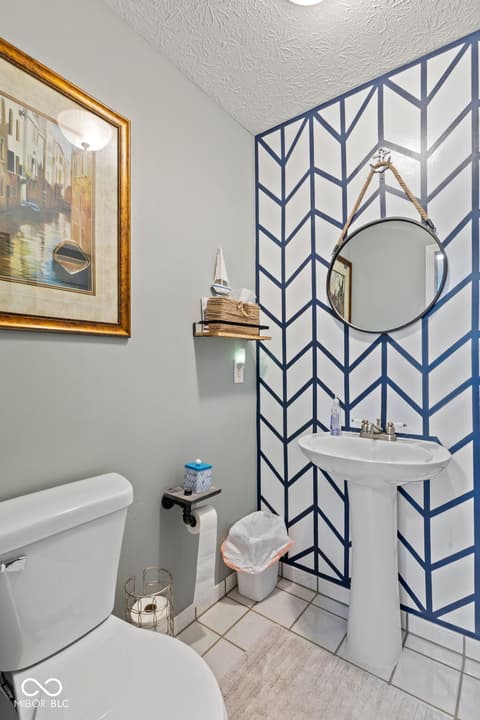 Bathroom at 13374 N Allison Drive, Camby, IN