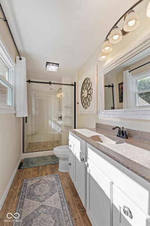 Bathroom at 13374 N Allison Drive, Camby, IN