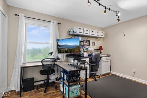Home office at 13374 N Allison Drive, Camby, IN
