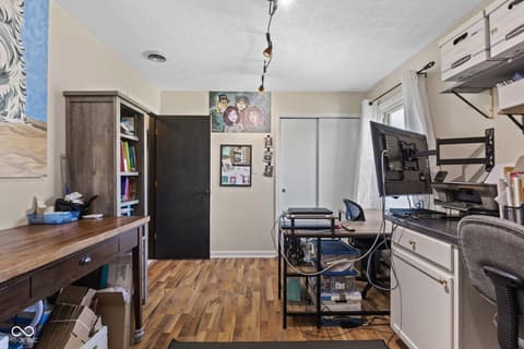 Home office at 13374 N Allison Drive, Camby, IN