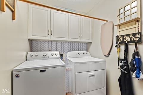 Laundry room at 13374 N Allison Drive, Camby, IN