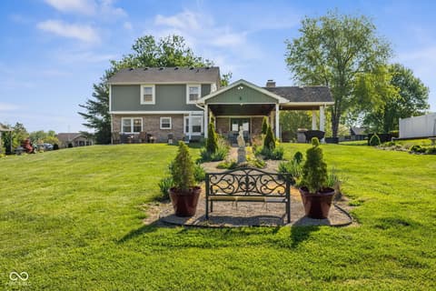 Backyard at 13374 N Allison Drive, Camby, IN