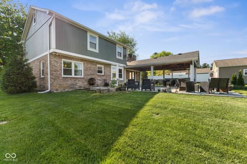 Backyard at 13374 N Allison Drive, Camby, IN