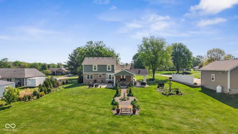 Backyard at 13374 N Allison Drive, Camby, IN