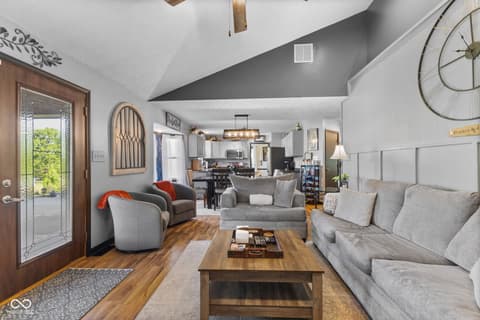 Living room at 13374 N Allison Drive, Camby, IN