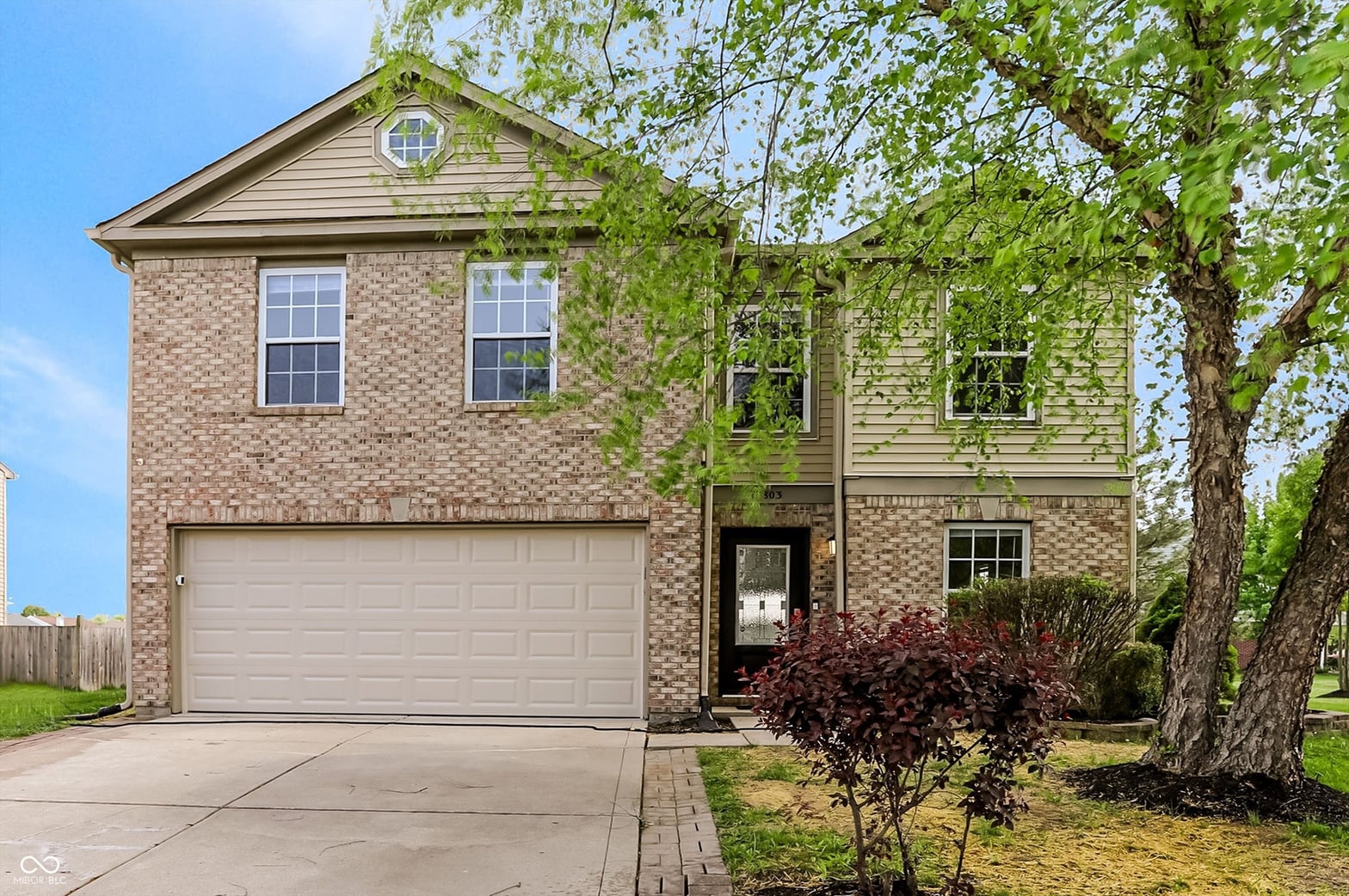 Front exterior at 10803 Gathering Drive, Indianapolis, IN