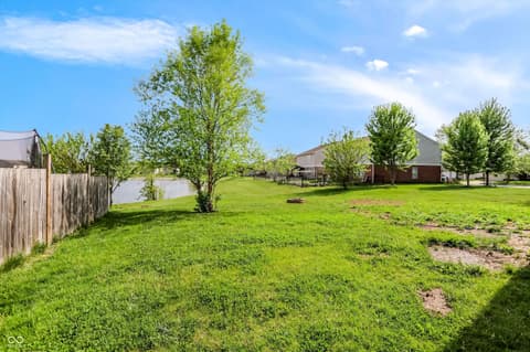 Yard at 10803 Gathering Drive, Indianapolis, IN