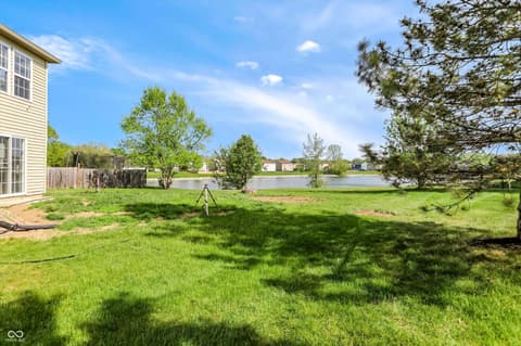Yard at 10803 Gathering Drive, Indianapolis, IN
